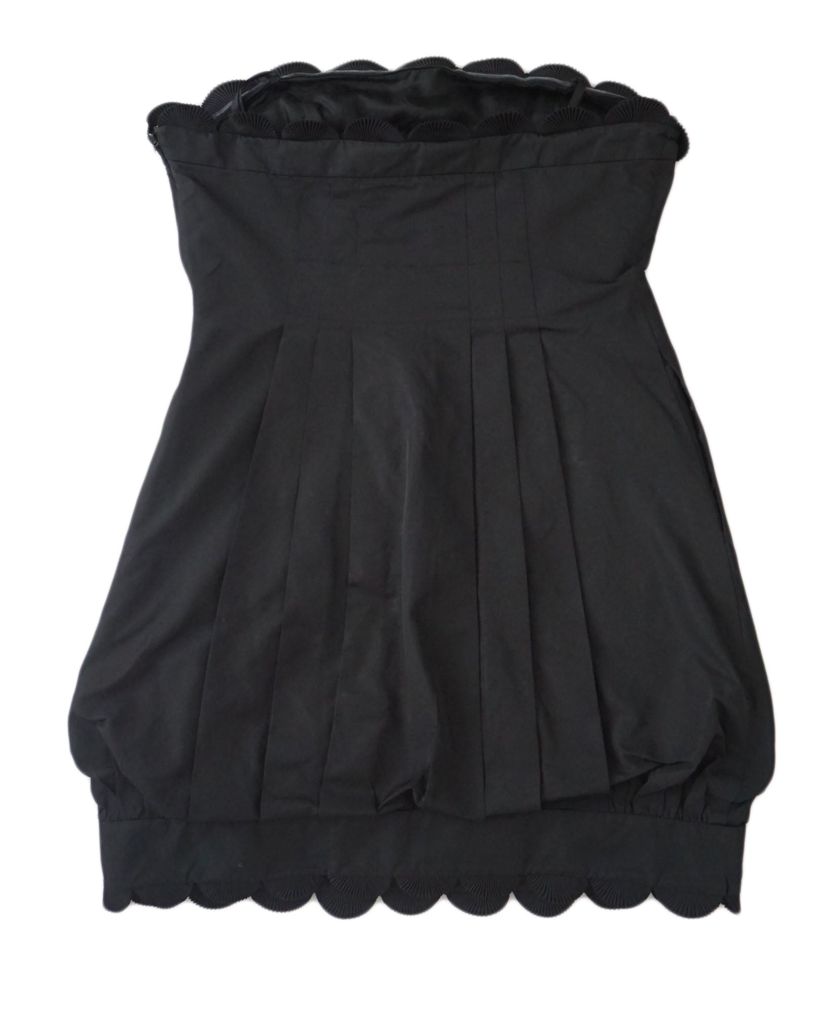 Bcbg - Vestido negro tirantes