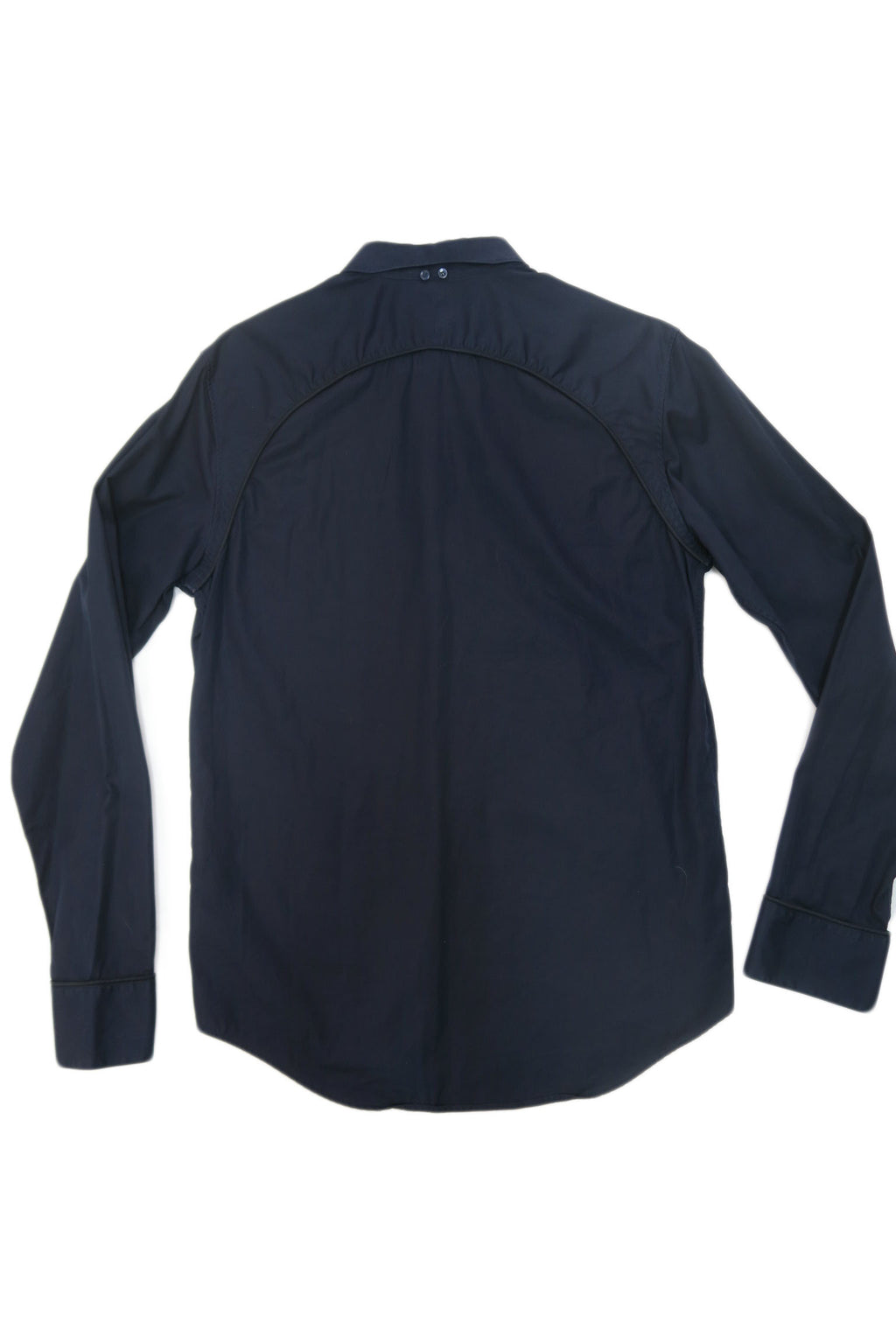 Balenciaga camisa azul navy