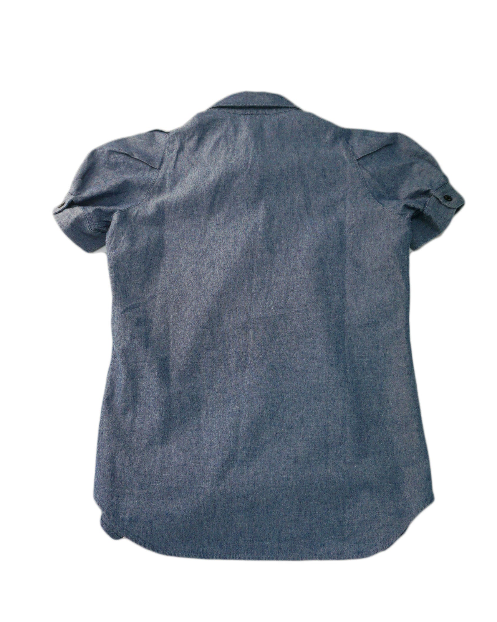 Balenciaga - Camisa manga corta vaquera