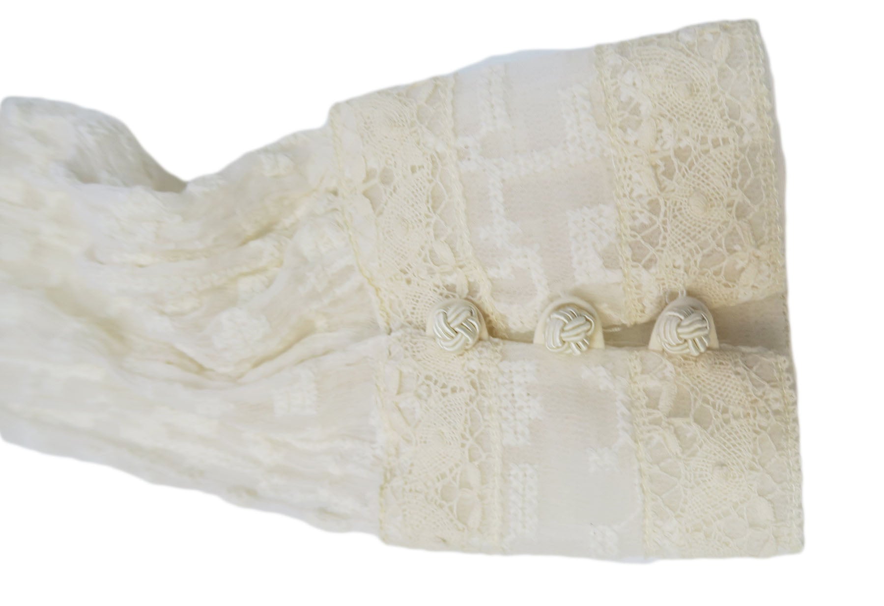 Palomo Spain - Camisa color crema lazo cuello