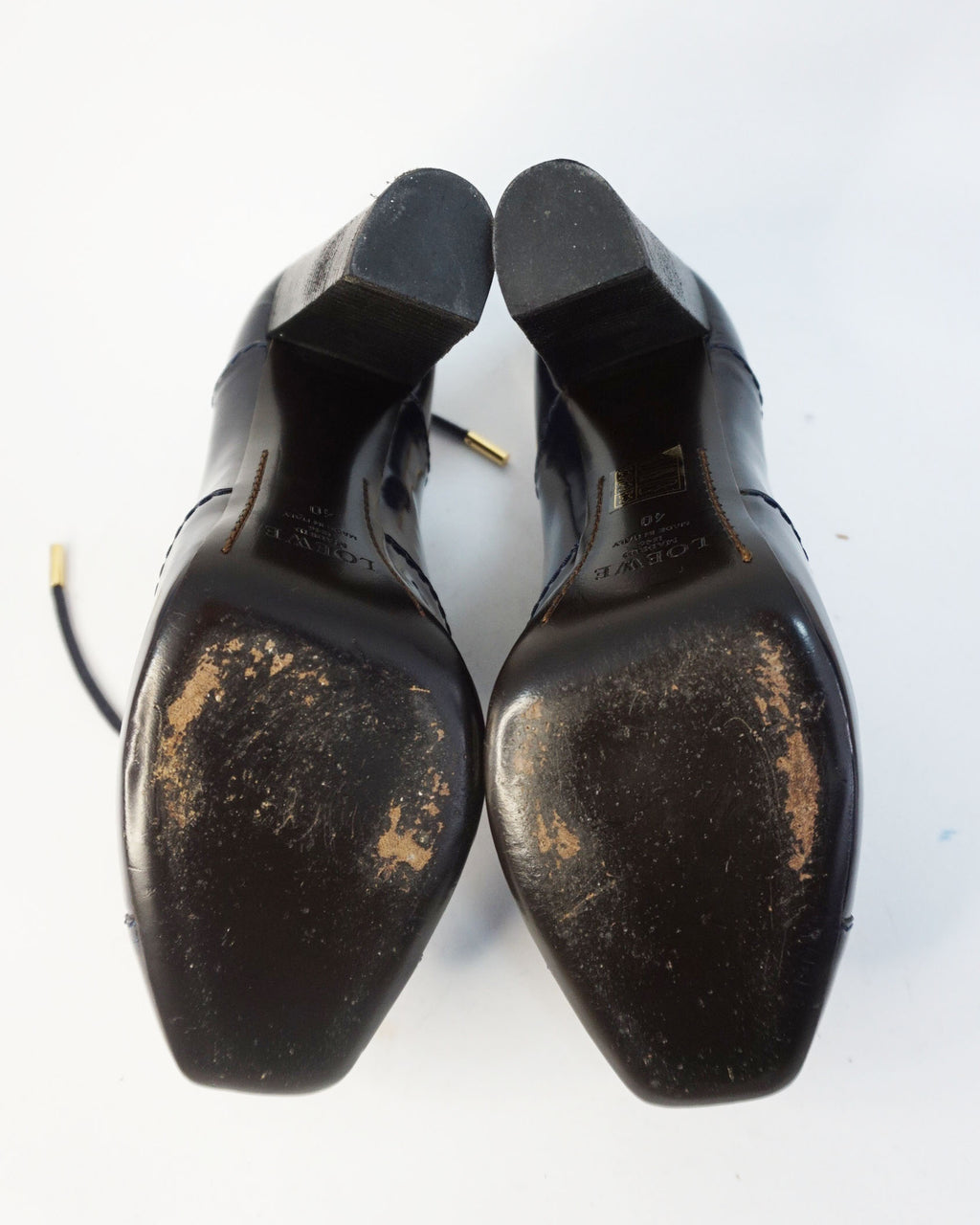 Loewe - zapatos con tacon ancho