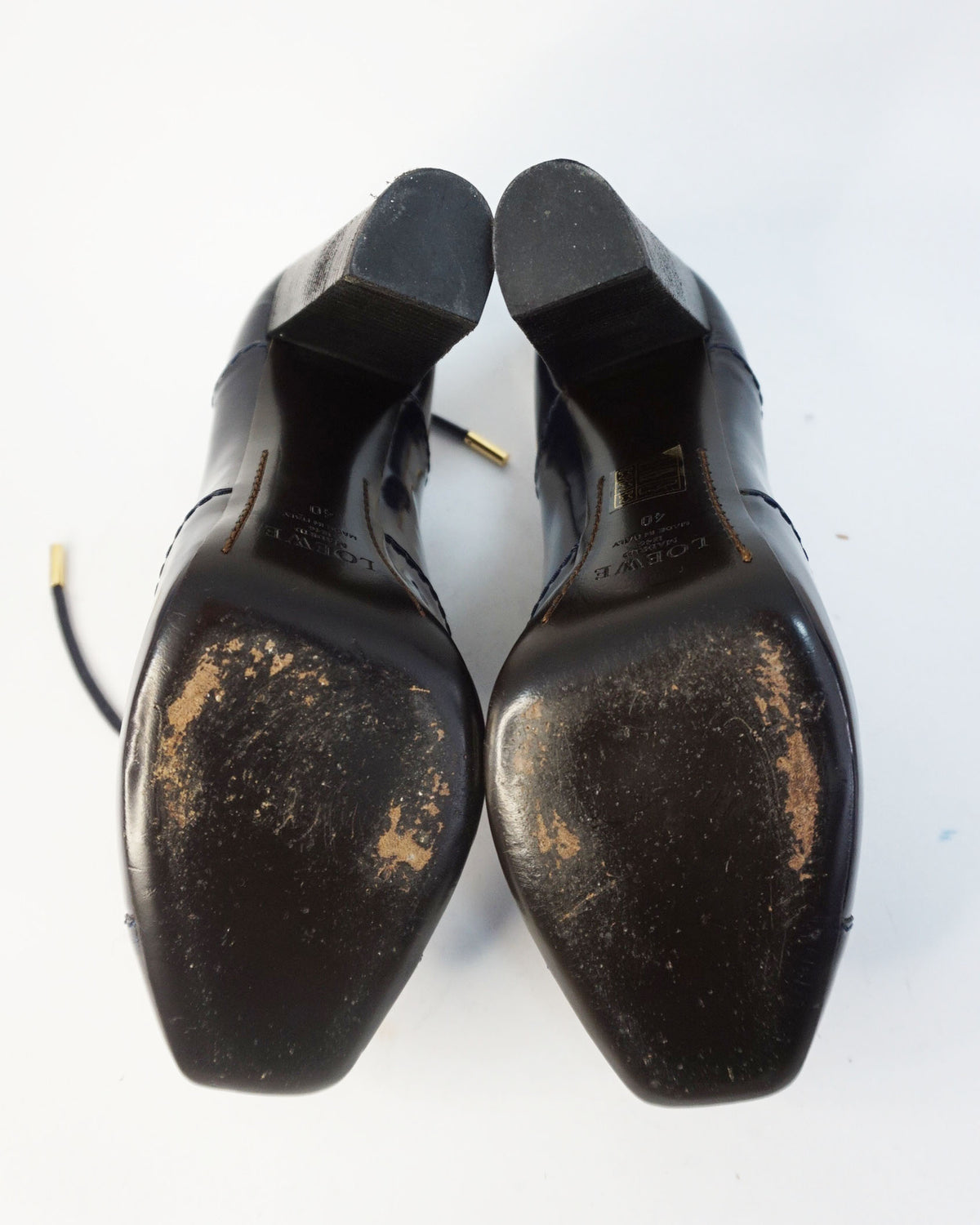 Loewe - zapatos con tacon ancho