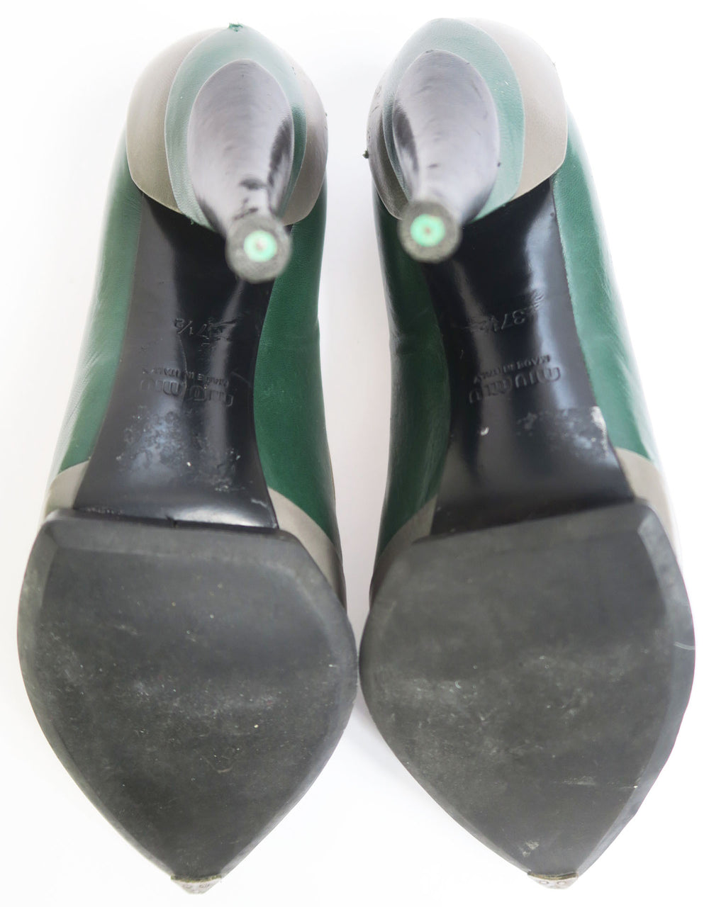 Miu Miu salones verde