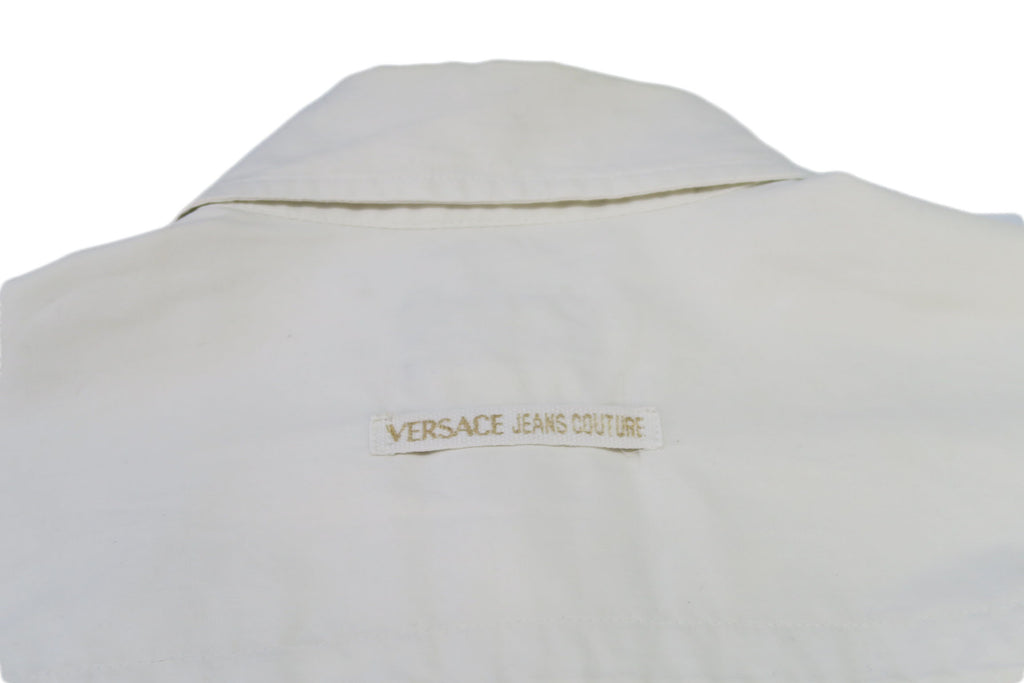 Versace Jeans - Camisa blanca manga corta