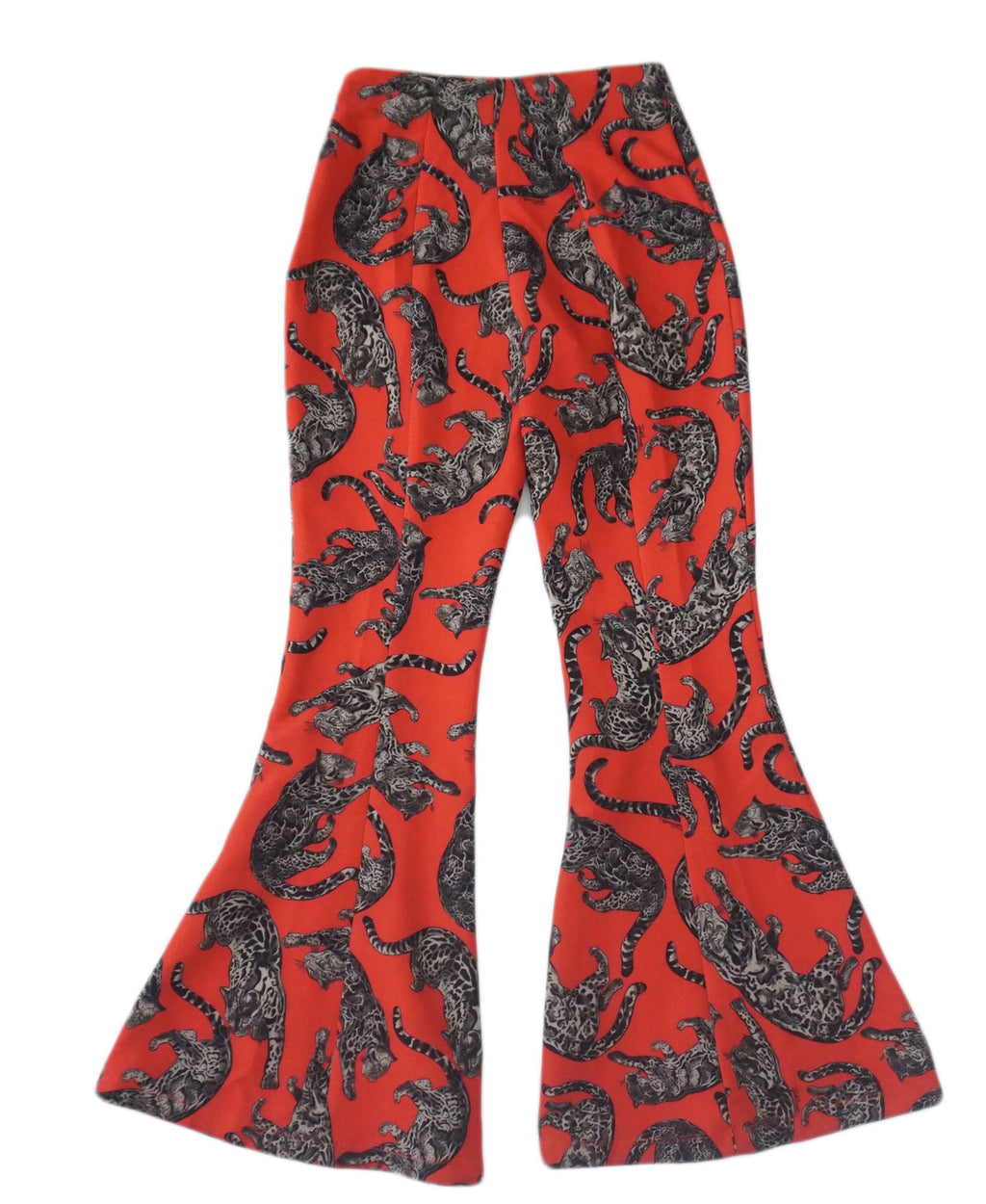 Just Cavalli - Pantalon rojo con leopardo