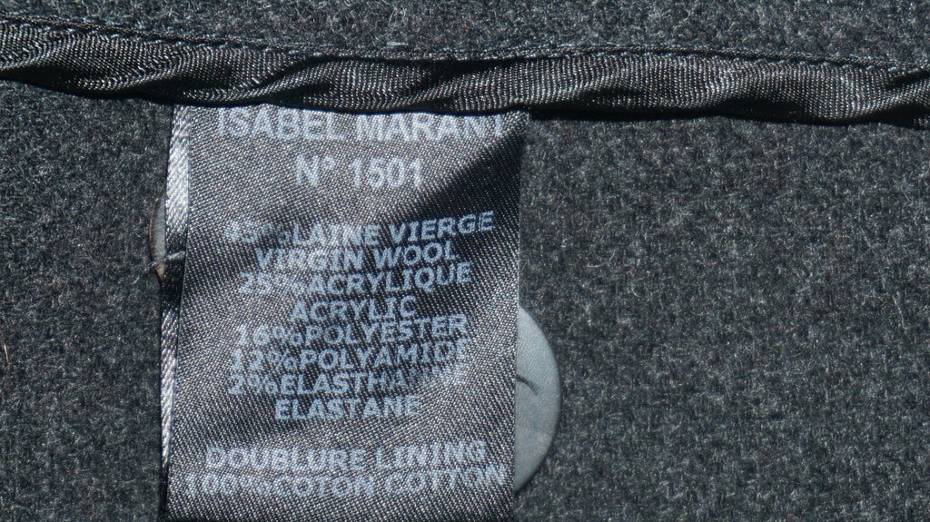 Isabel Marant - chaqueta lana gris