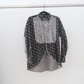 Comme Des Garçons - Camisa panal negro
