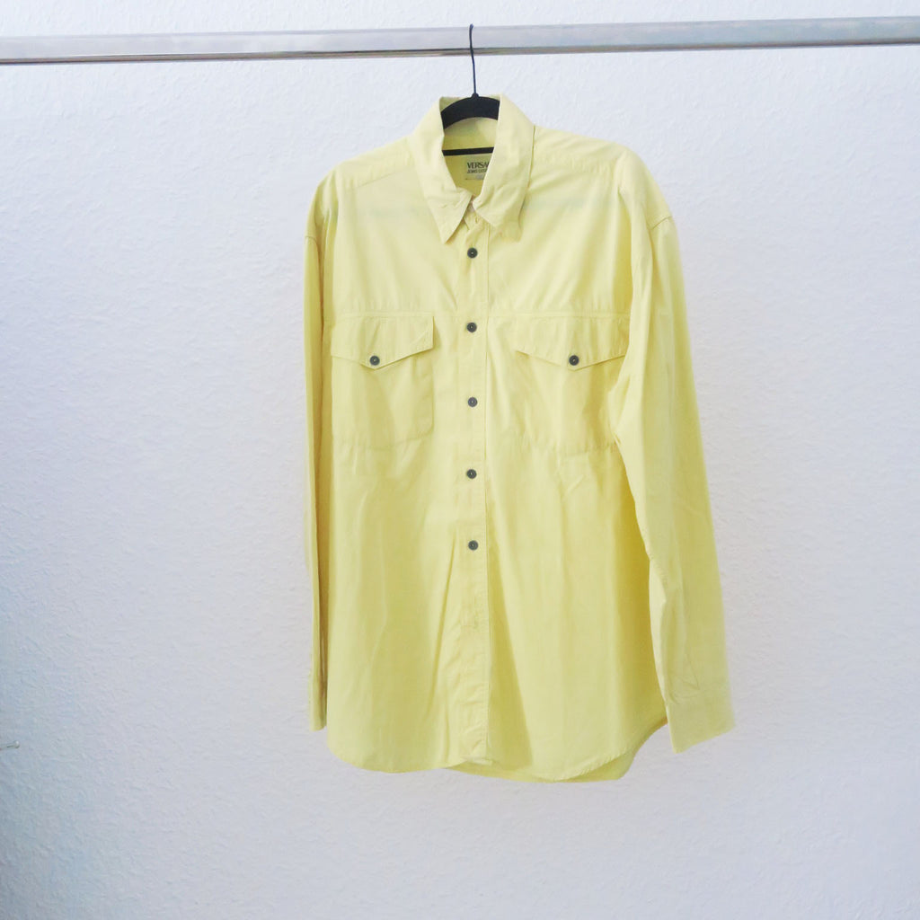 Versace - Camisa amarilla