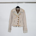 Sportmax - Chaqueta beige entallada