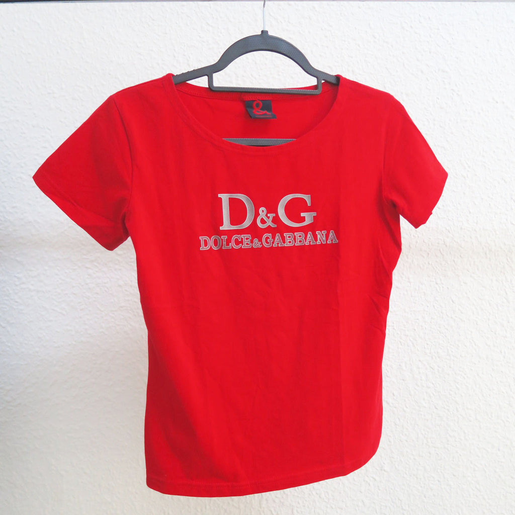 D&G camiseta roja