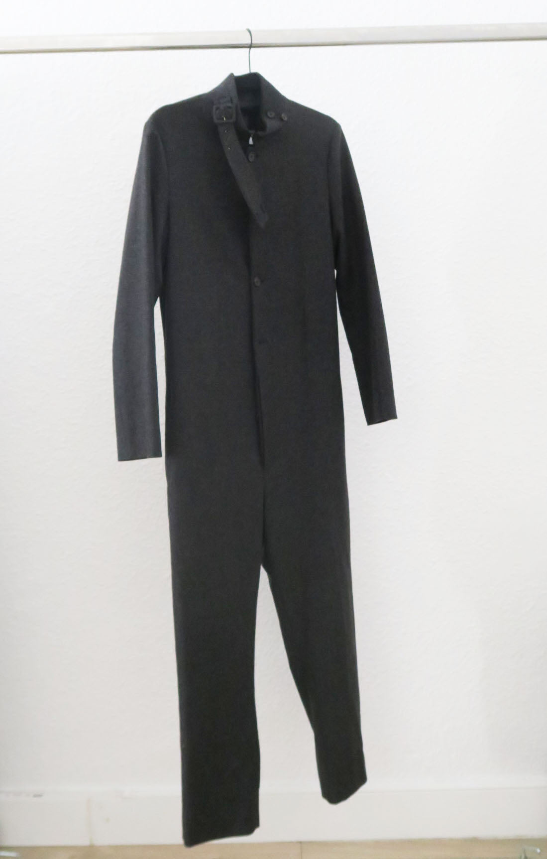 Jil Sander - Mono gris de lana