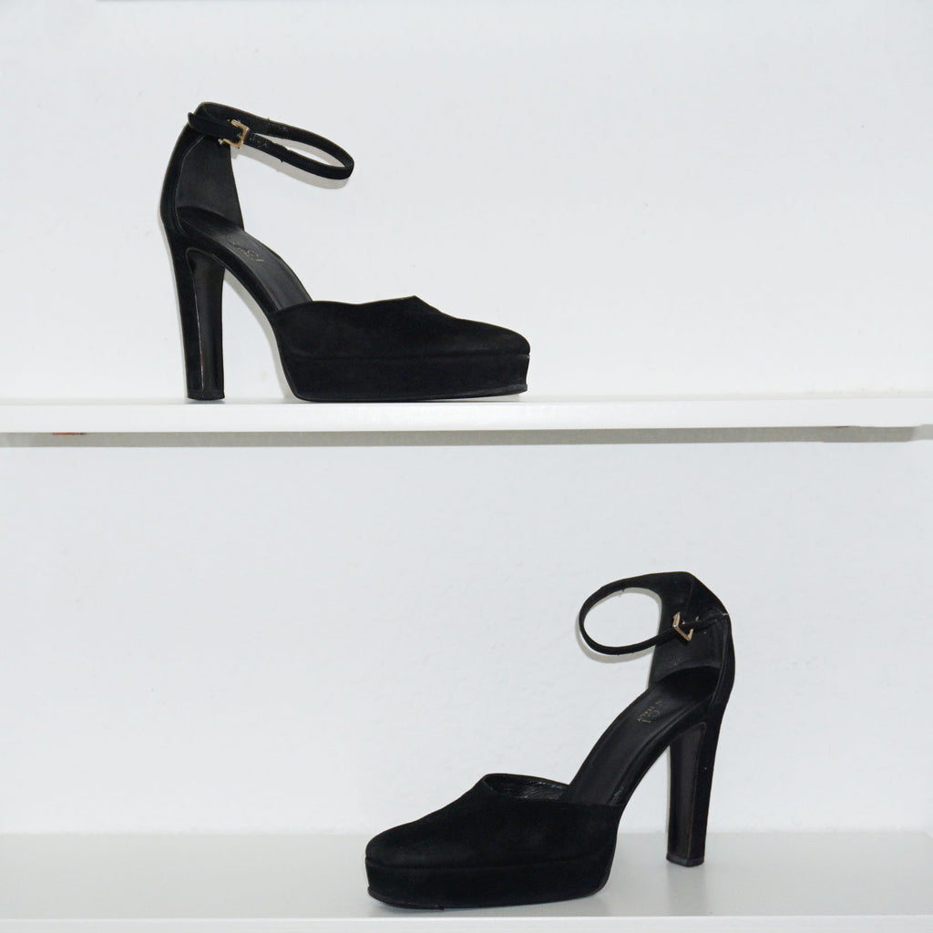 Gucci - Salones terciopelo negro