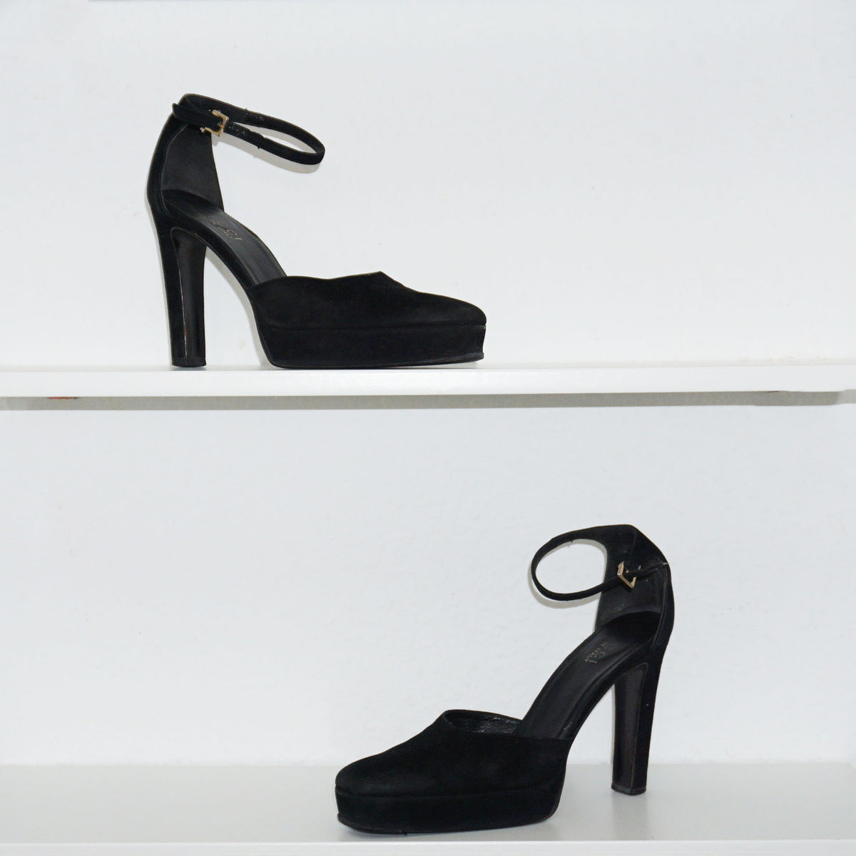 Gucci - Salones terciopelo negro