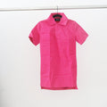 Dsquared2 - Vestido fucsia estilo polo