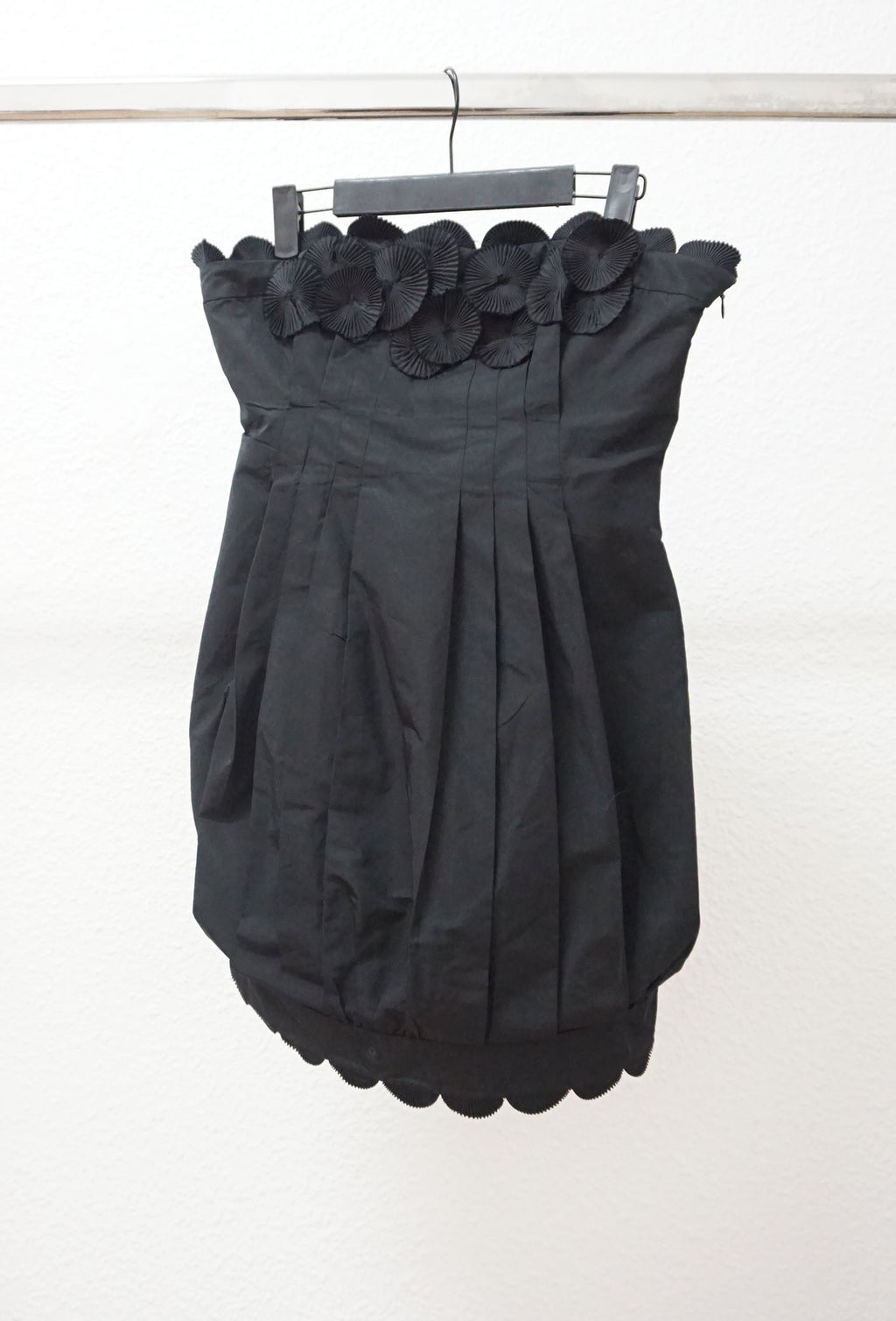 Bcbg - Vestido negro tirantes