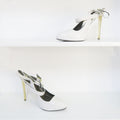 Versace salones blanco