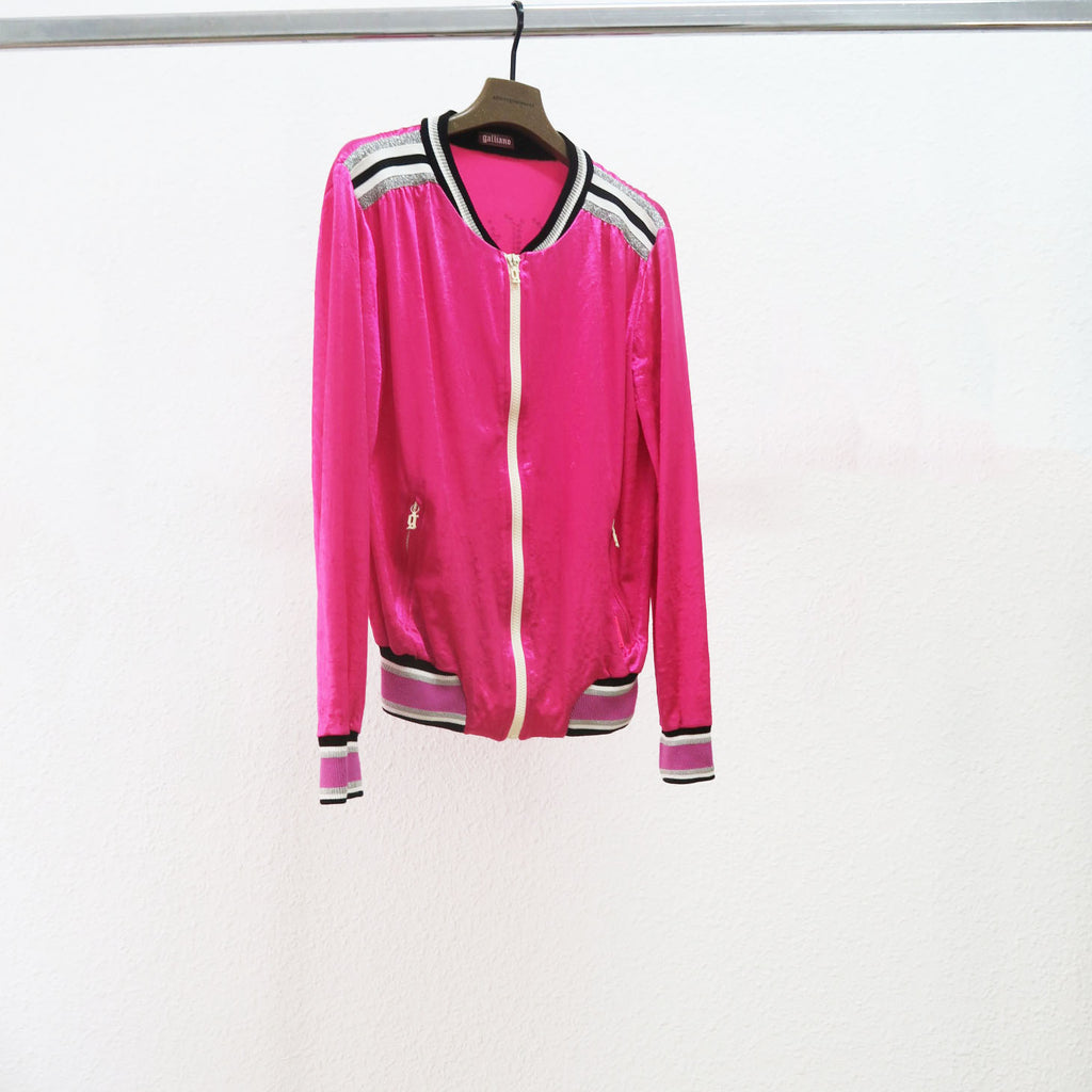 John Galliano bumber fucsia