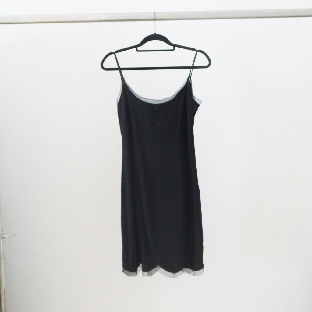 Moschino - Vestido negro lencero