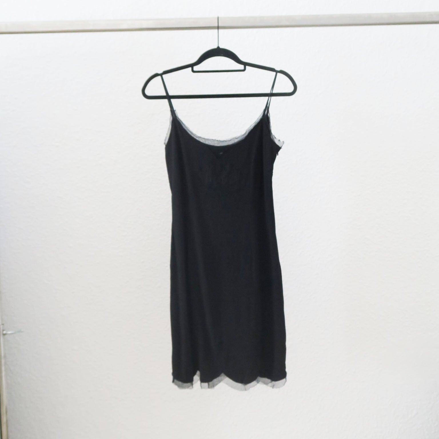 Moschino - Vestido negro lencero