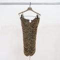 AniyeBy - Vestido Leopardo con anillo de plata en el pecho