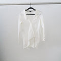 Jil Sander - camisa con cordón en la cintura