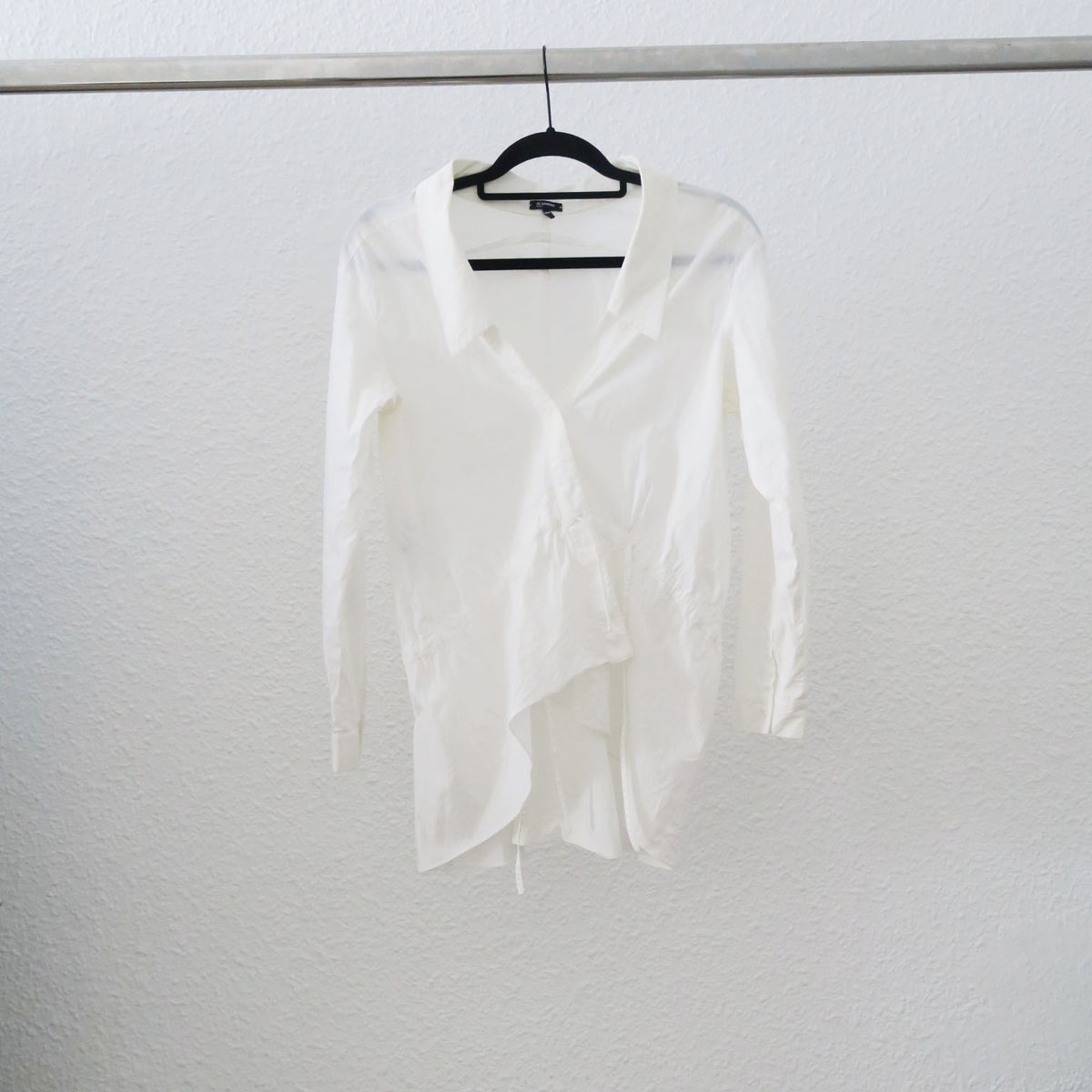 Jil Sander - camisa con cordón en la cintura