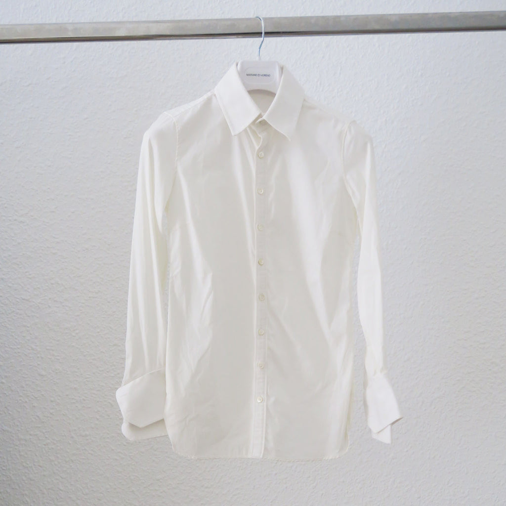 Balenciaga - Camisa Blanca puños dobles