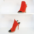 Balenciaga sandalias naranjas