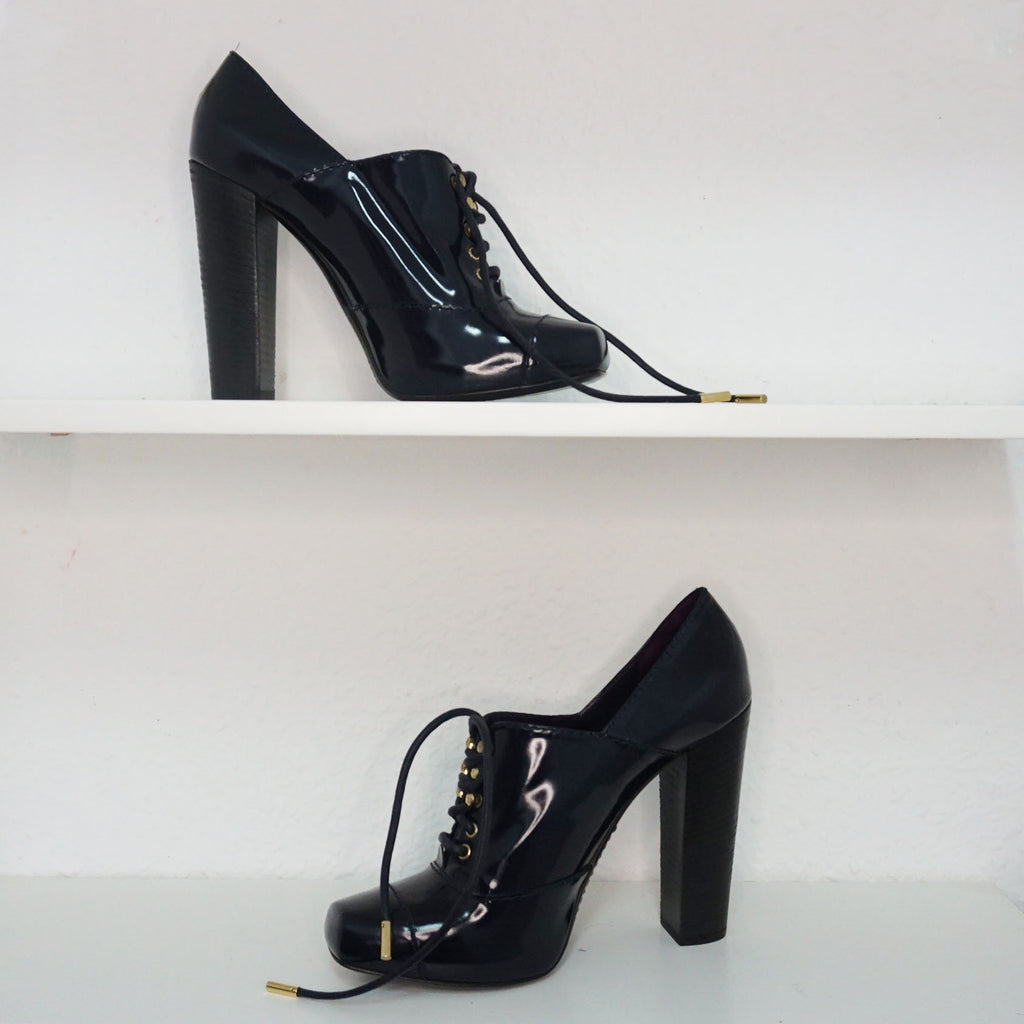 Loewe - zapatos con tacon ancho