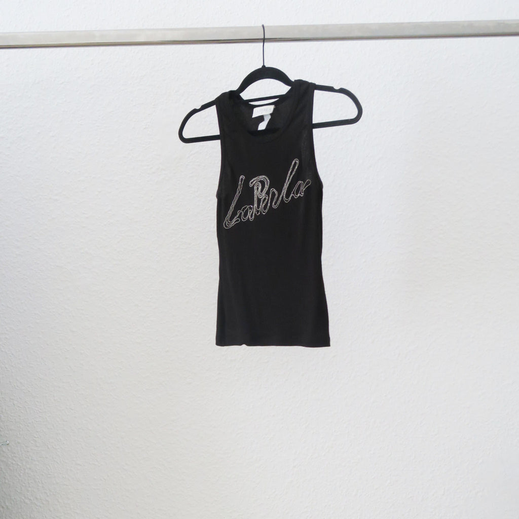 La Perla camiseta tirante negro