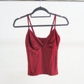 Kenzo - Top lencero color burdeos